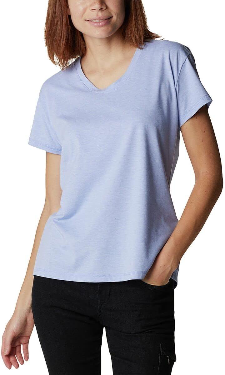imageColumbia Womens Sun Trek Ss TeeSerenity Heather