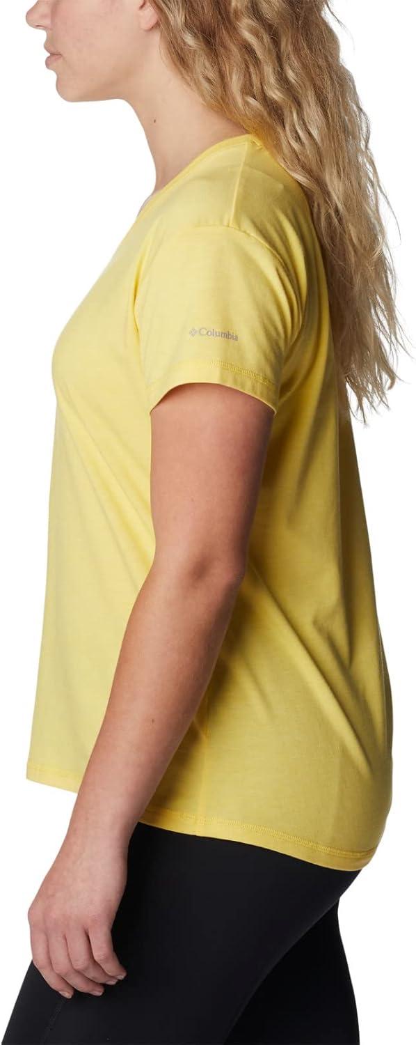 imageColumbia Womens Sun Trek Ss TeeSun Glow Heather