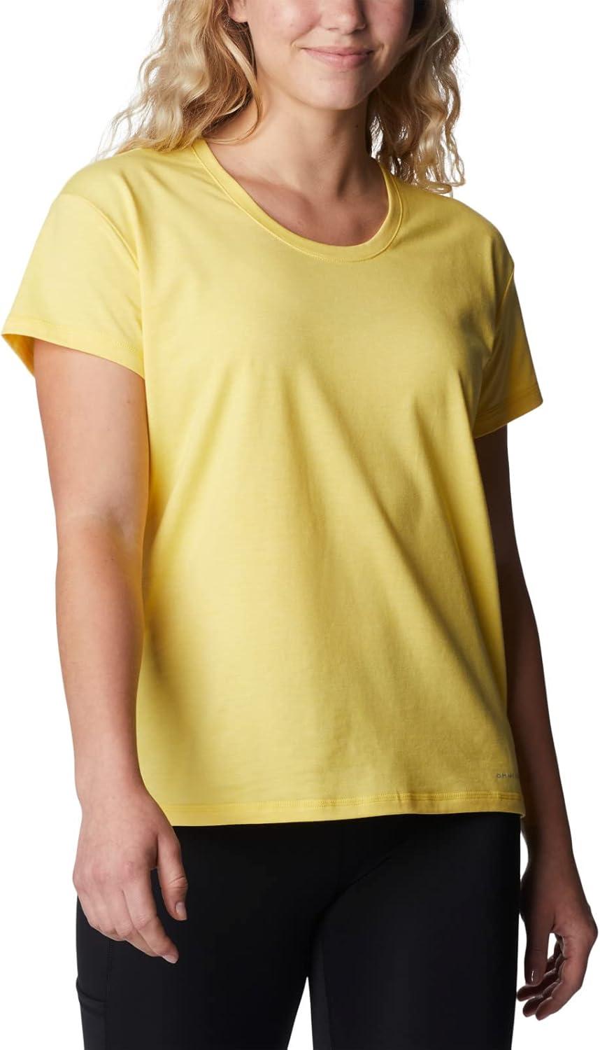 imageColumbia Womens Sun Trek Ss TeeSun Glow Heather