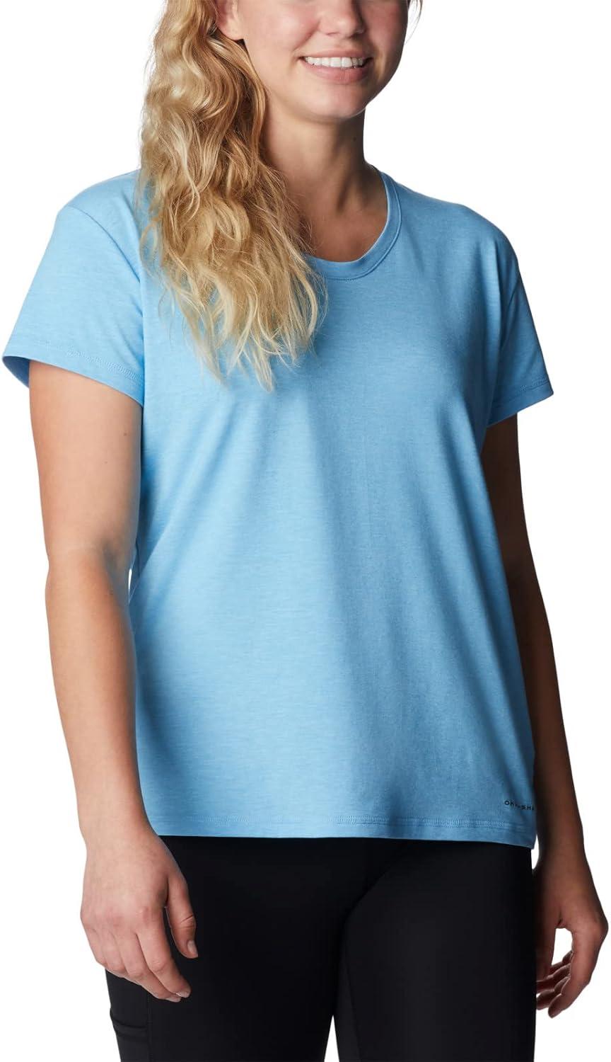 imageColumbia Womens Sun Trek Ss TeeVista Blue Heather