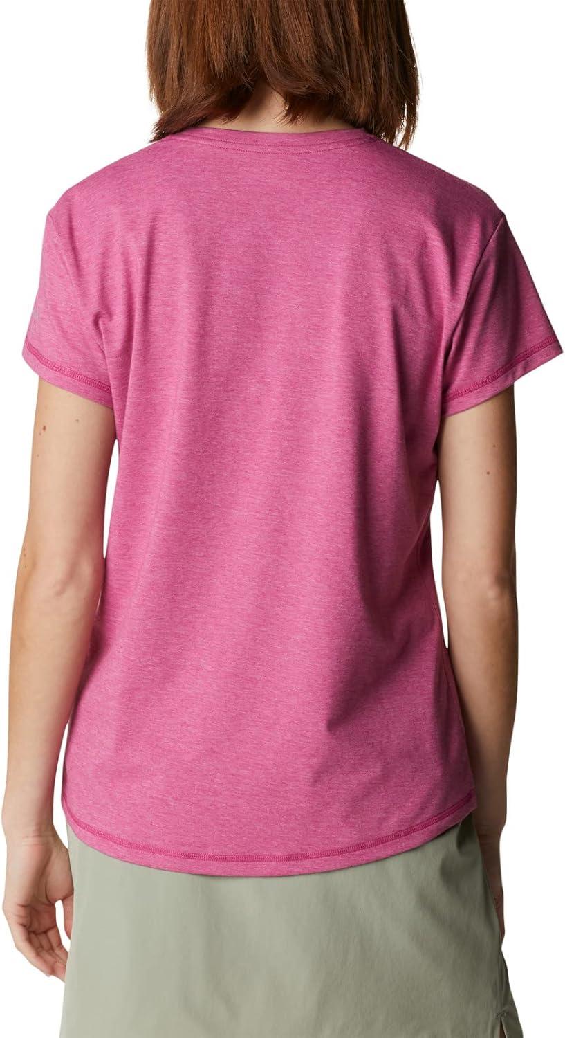 imageColumbia Womens Sun Trek Ss TeeWild Fuchsia Heather