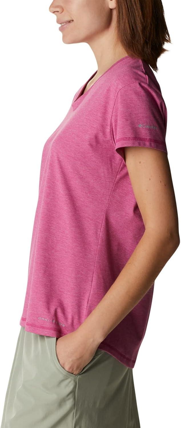 imageColumbia Womens Sun Trek Ss TeeWild Fuchsia Heather