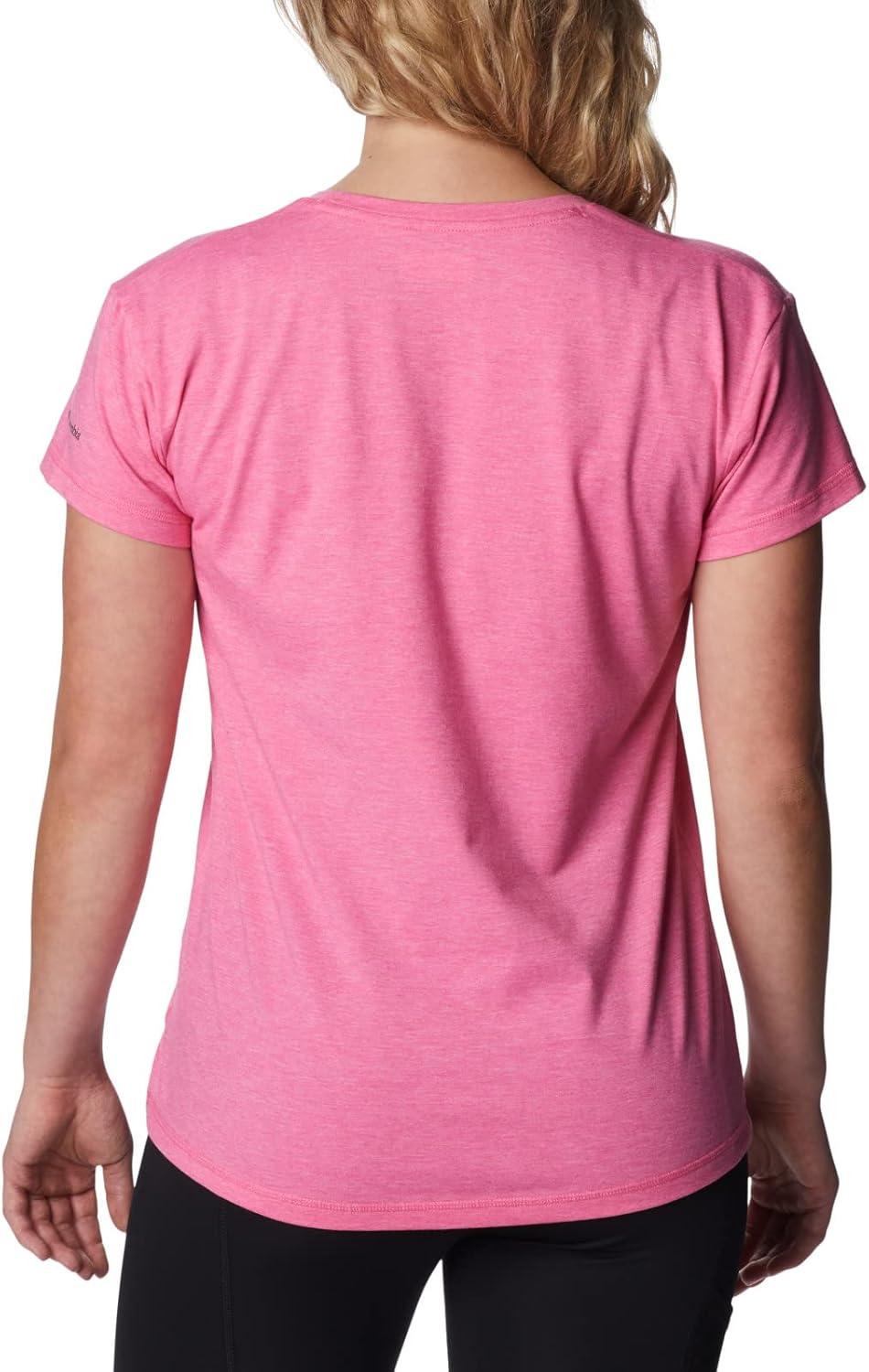 imageColumbia Womens Sun Trek Ss TeeWild Geranium Heather