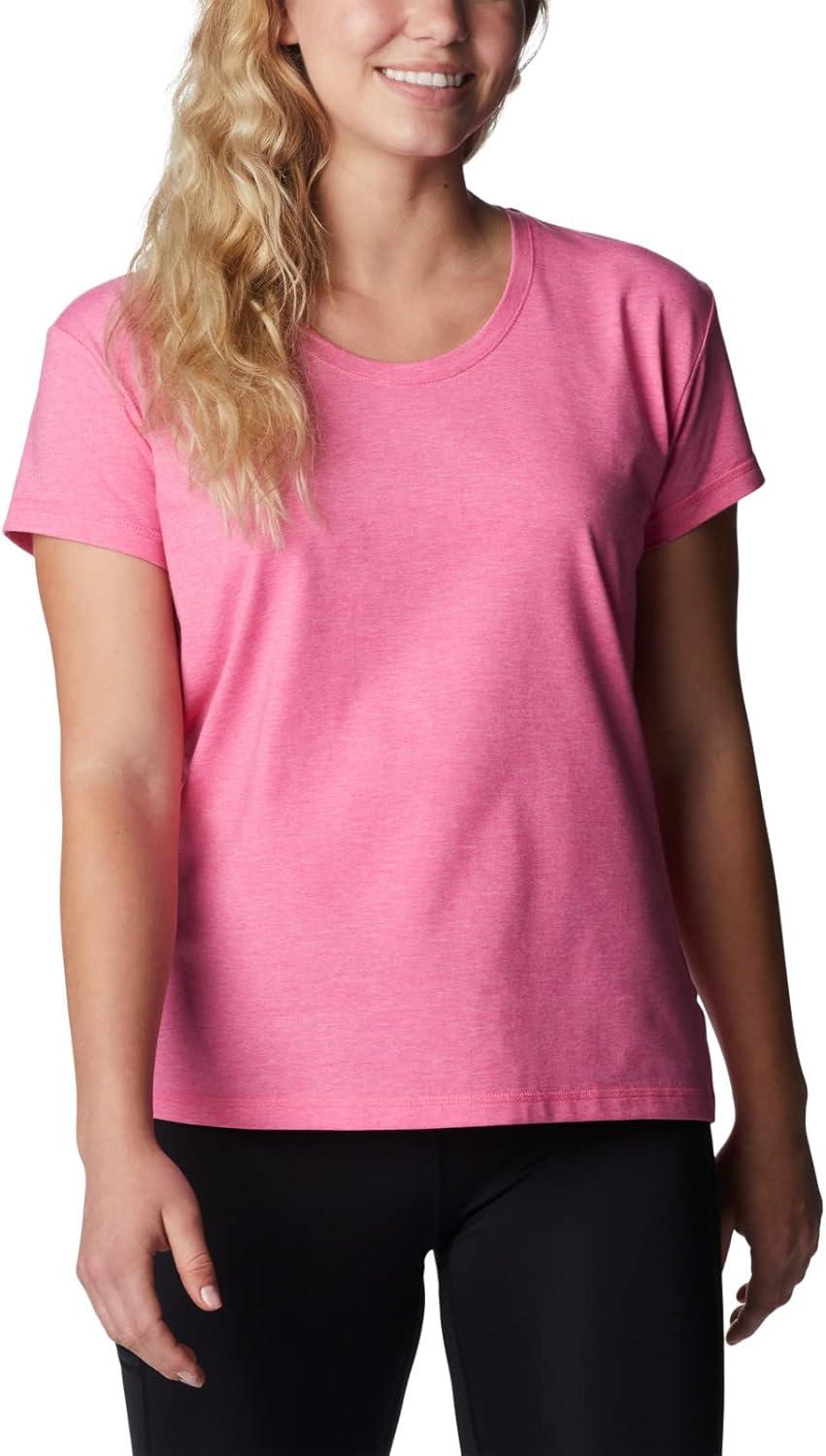 imageColumbia Womens Sun Trek Ss TeeWild Geranium Heather