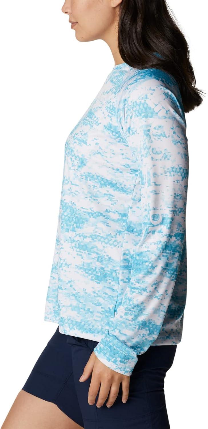 imageColumbia Womens Super Tidal Tee Long SleeveAtoll Pfg Camo Print