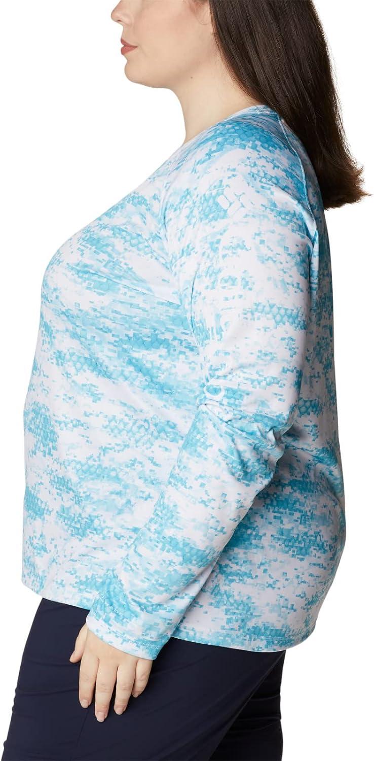 imageColumbia Womens Super Tidal Tee Long SleeveAtoll Pfg Camo Print
