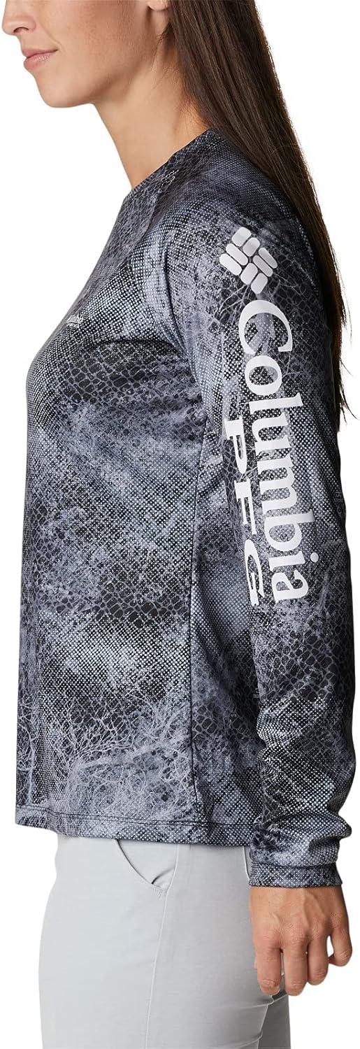 imageColumbia Womens Super Tidal Tee Long SleeveBlack Realtree Mako