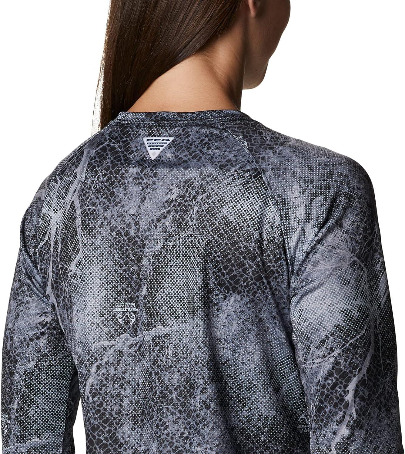 imageColumbia Womens Super Tidal Tee Long SleeveBlack Realtree Mako