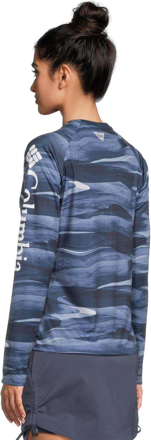 imageColumbia Womens Super Tidal Tee Long SleeveCollegiate Navy Obsidian