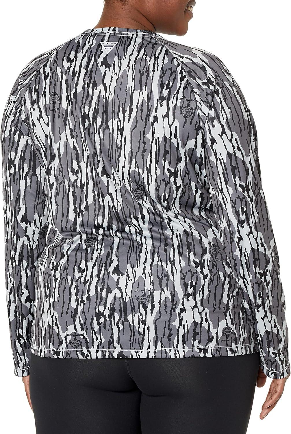 imageColumbia Womens Super Tidal Tee Long SleeveCool Grey Mossy Oak Bottomland