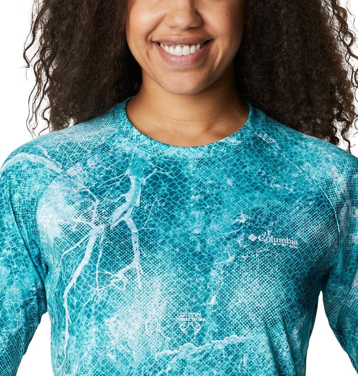 imageColumbia Womens Super Tidal Tee Long SleeveDolphin Realtree Mako