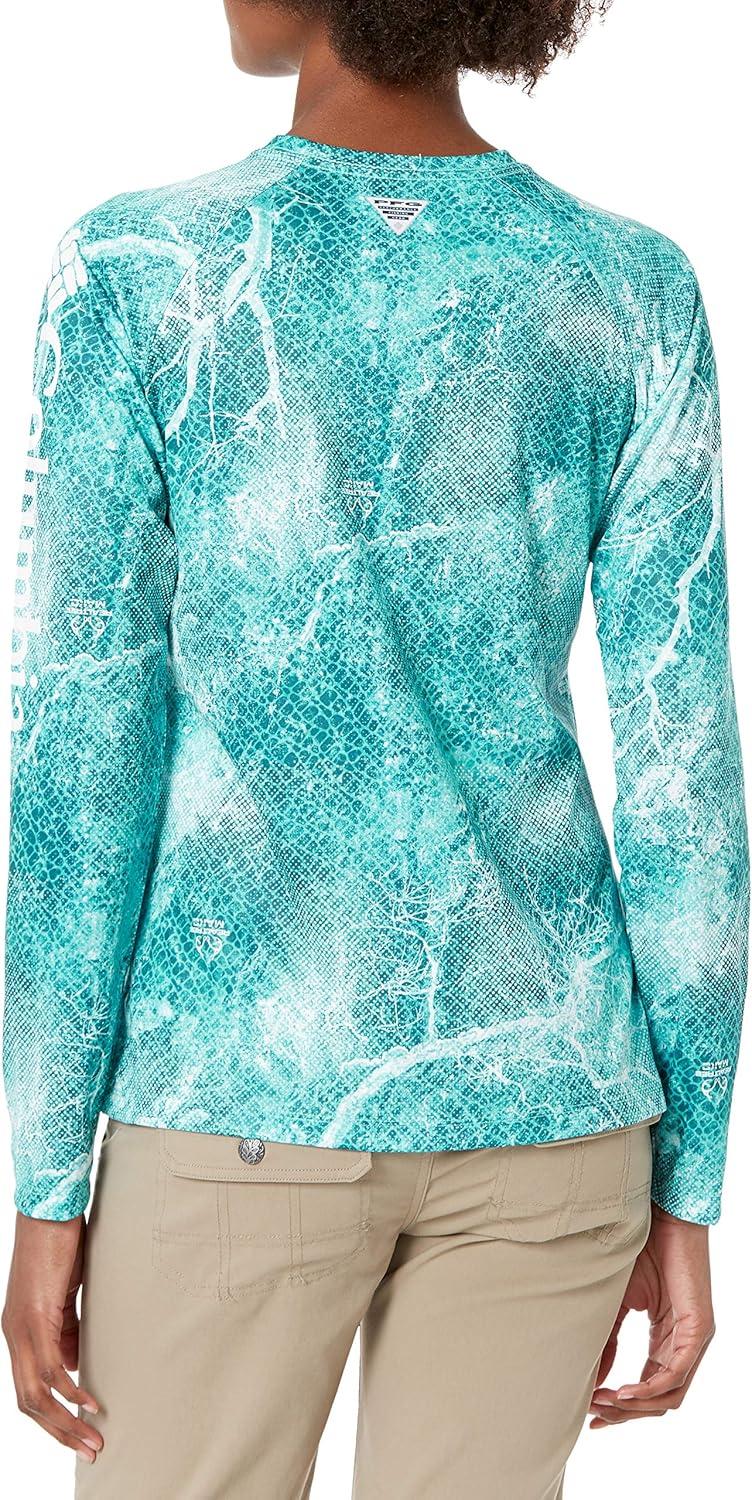 imageColumbia Womens Super Tidal Tee Long SleeveDolphin Realtree Mako