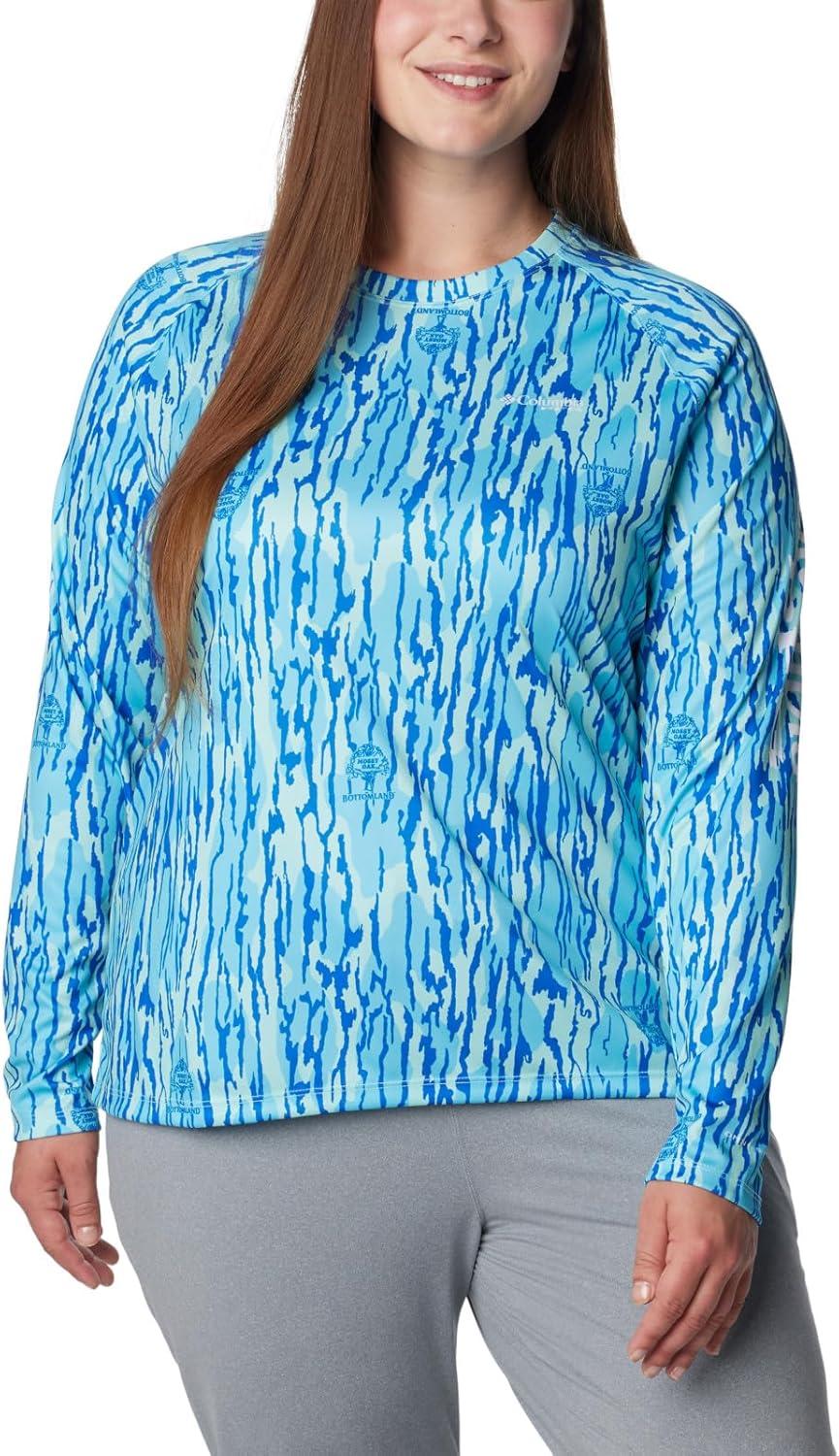 imageColumbia Womens Super Tidal Tee Long SleeveGulf Stream Mossy Oak Bottomland