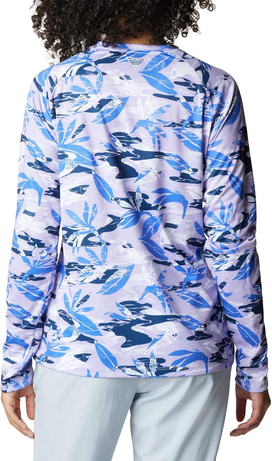 imageColumbia Womens Super Tidal Tee Long SleeveSoft Violet Shorebreak
