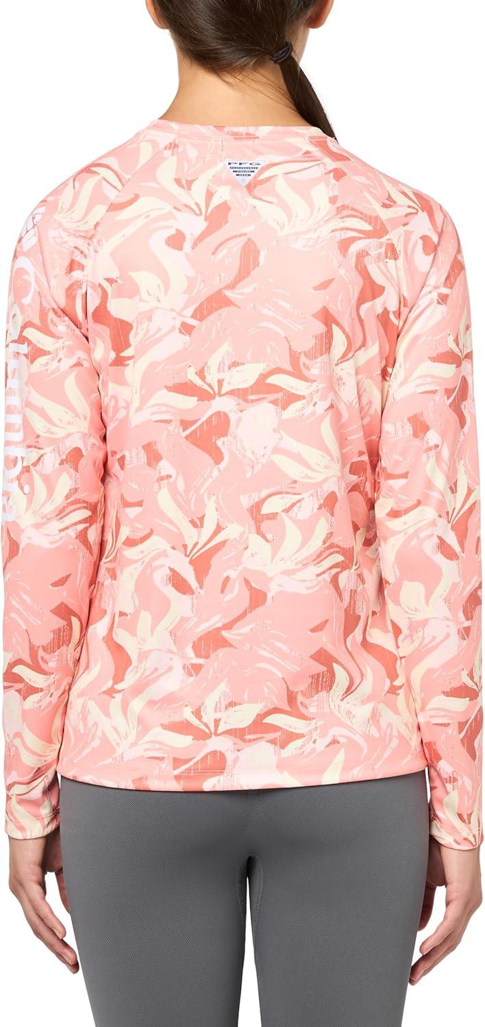 imageColumbia Womens Super Tidal Tee Long SleeveTiki Pink Undertow