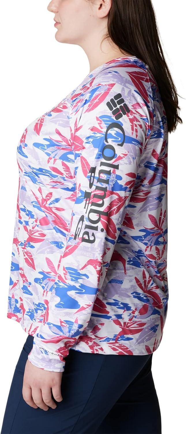 imageColumbia Womens Super Tidal Tee Long SleeveUltra Pink Shorebreak