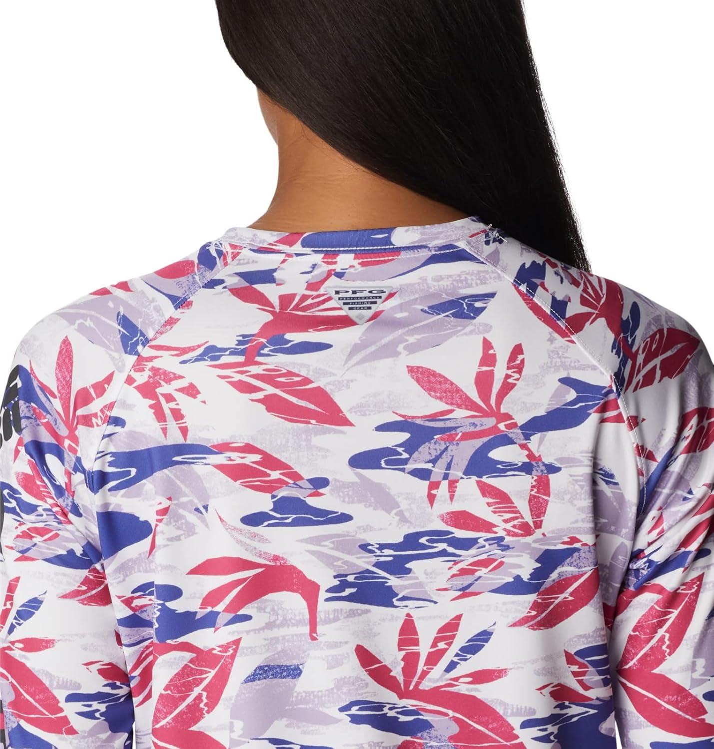 imageColumbia Womens Super Tidal Tee Long SleeveUltra Pink Shorebreak