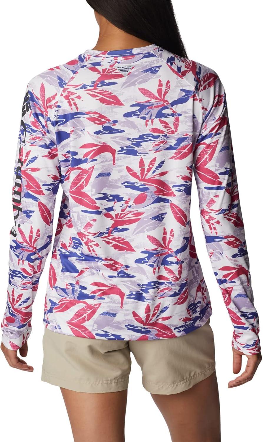 imageColumbia Womens Super Tidal Tee Long SleeveUltra Pink Shorebreak