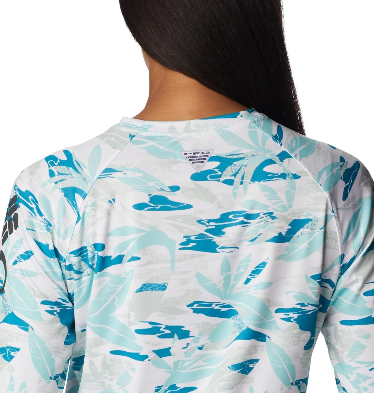 imageColumbia Womens Super Tidal Tee Long SleeveWhite Shorebreak