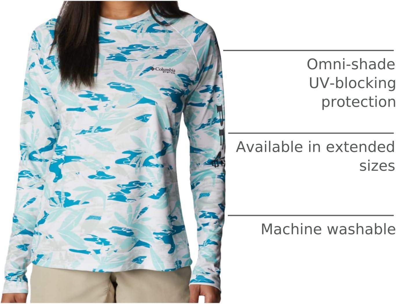 imageColumbia Womens Super Tidal Tee Long SleeveWhite Shorebreak