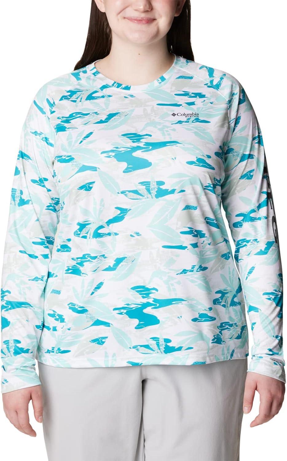 imageColumbia Womens Super Tidal Tee Long SleeveWhite Shorebreak