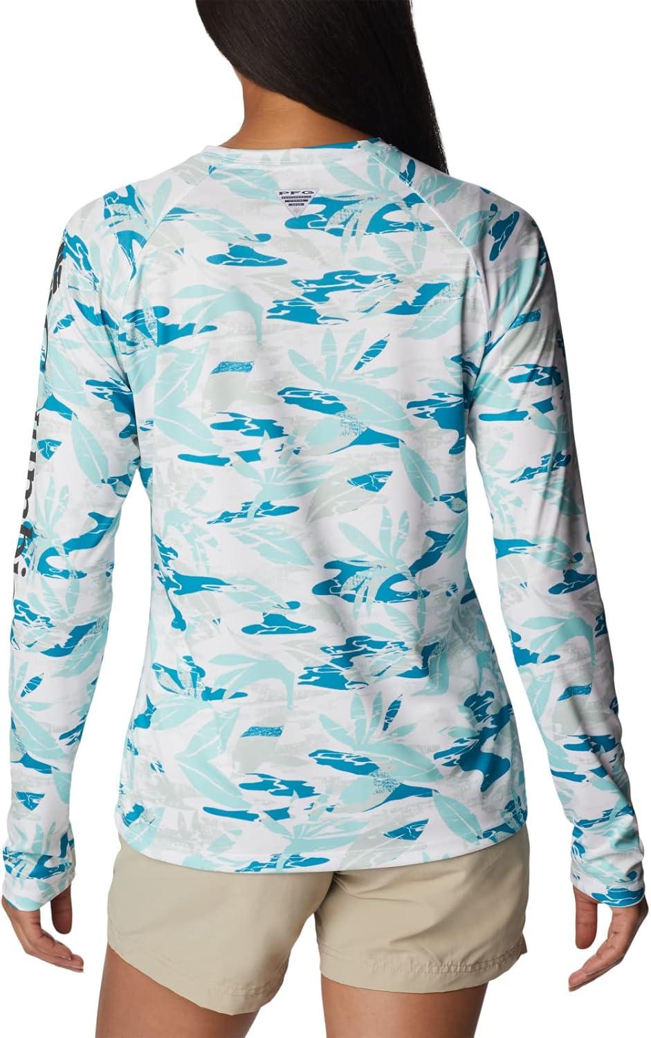 imageColumbia Womens Super Tidal Tee Long SleeveWhite Shorebreak