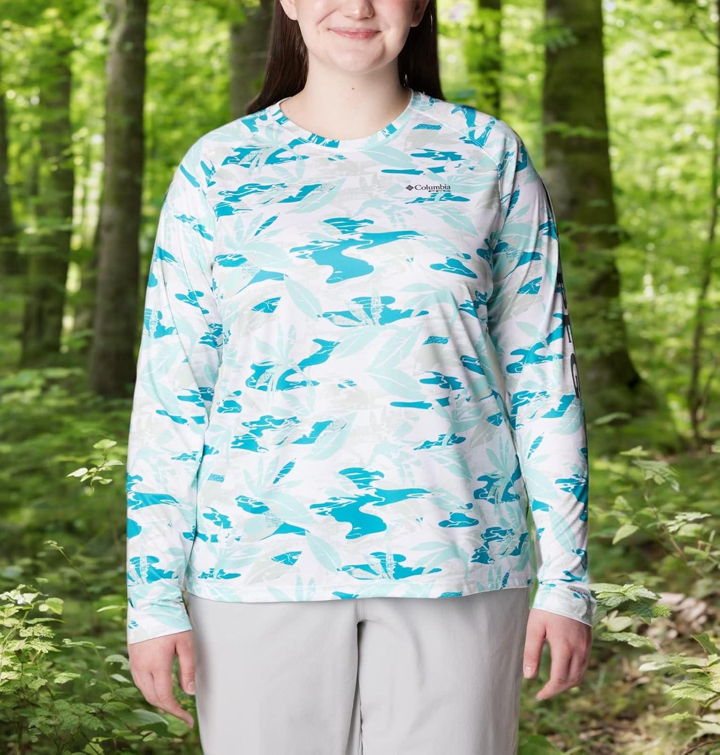 imageColumbia Womens Super Tidal Tee Long SleeveWhite Shorebreak