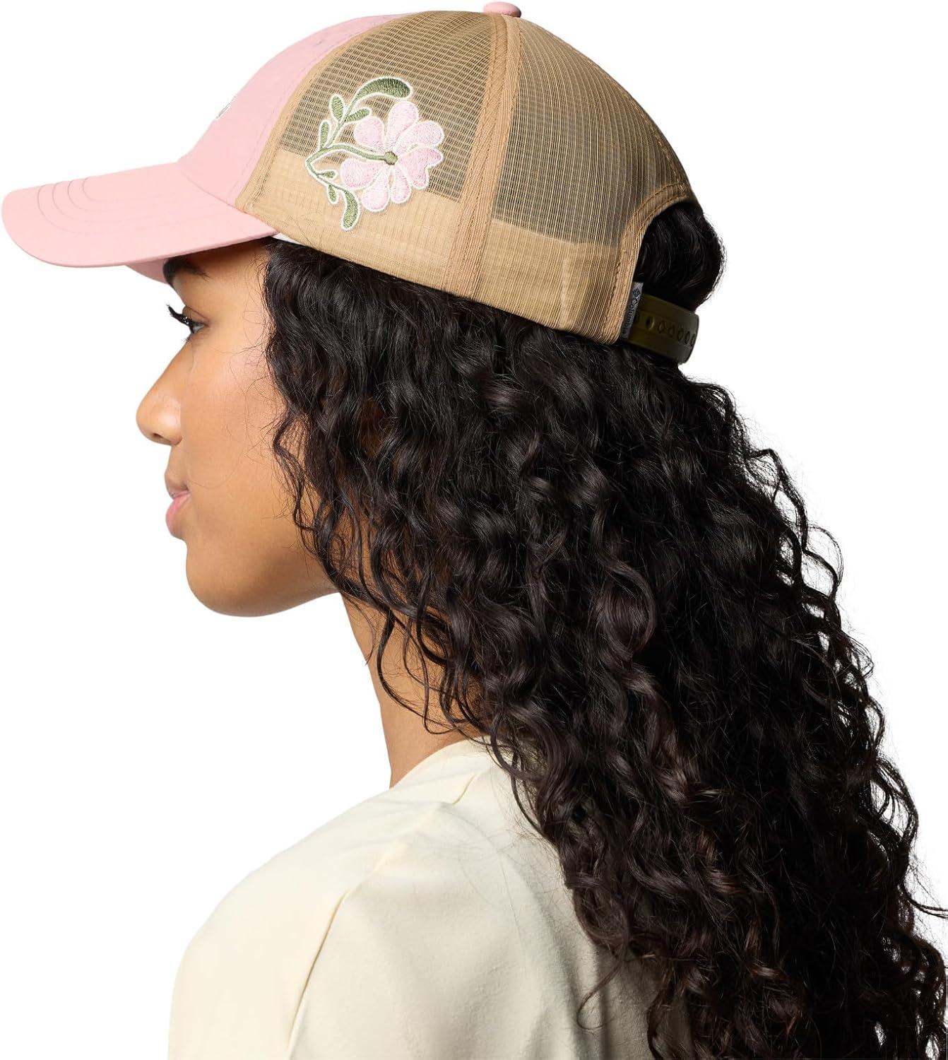 imageColumbia Womens Wells Ridge Trucker Snap BackEraser Pink