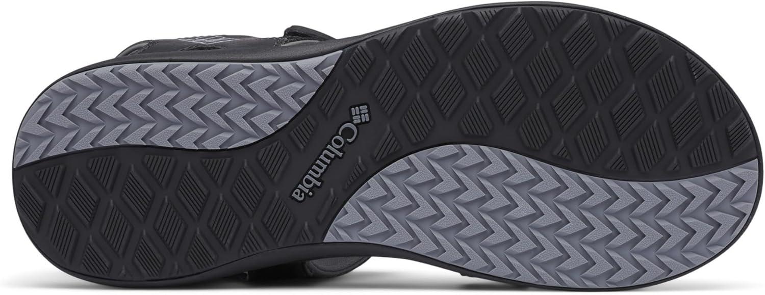 imageColumbia mens 2 Strap All Terrain Sport SandalBlackTitanium Grey Steel