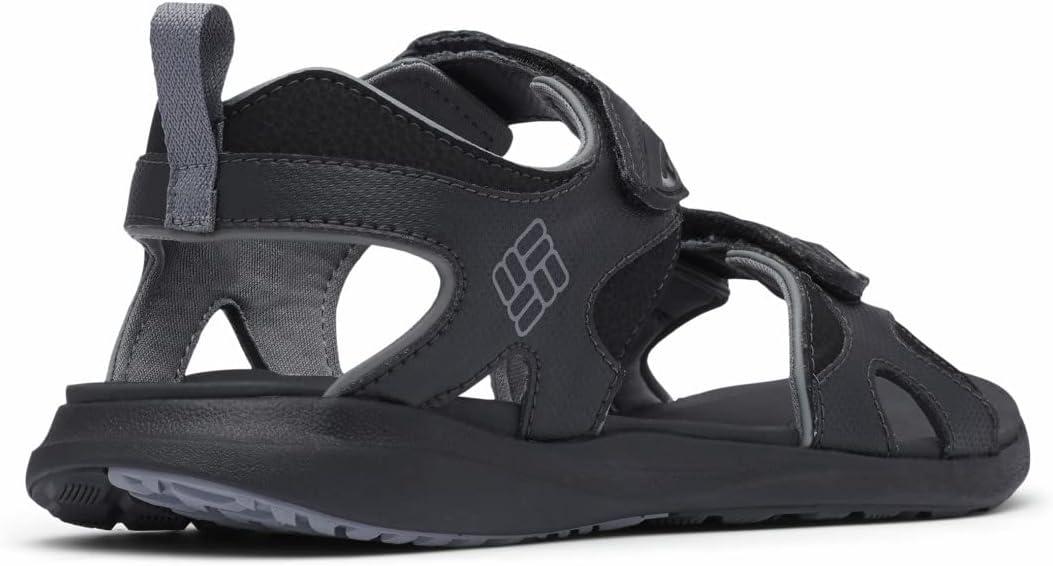 imageColumbia mens 2 Strap All Terrain Sport SandalBlackTitanium Grey Steel