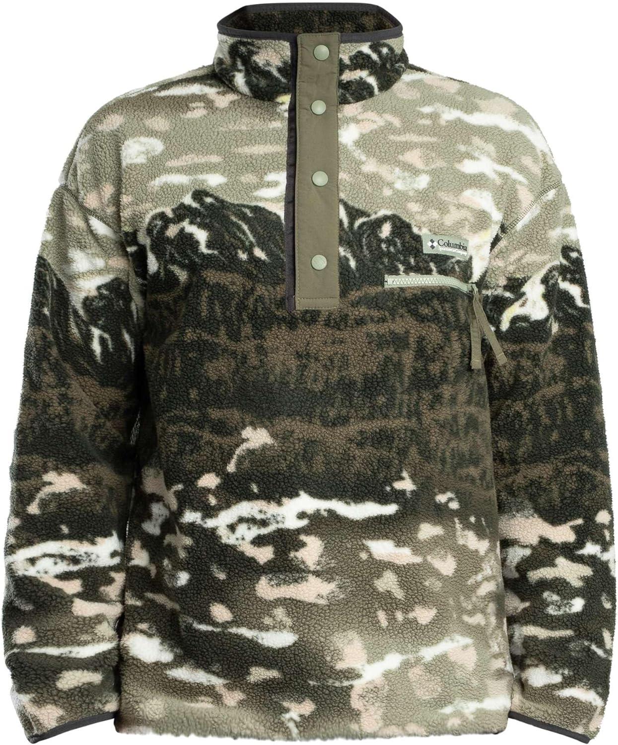 imageColumbia mens Helvetia Ii Printed Half Snap FleeceSafari Sisters