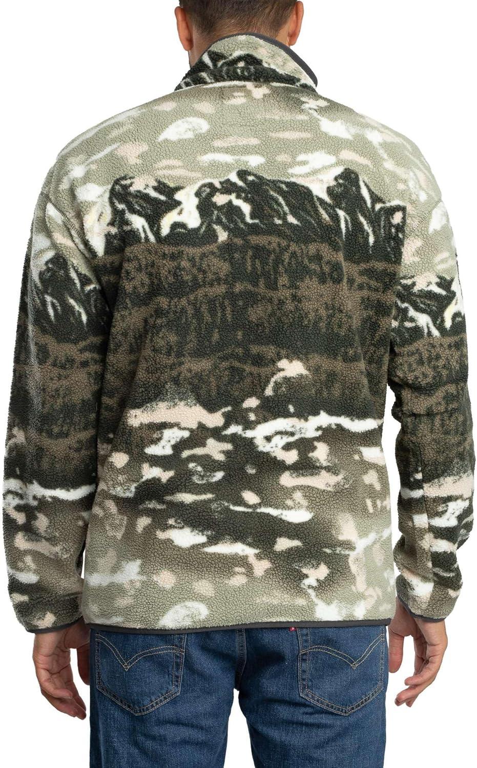 imageColumbia mens Helvetia Ii Printed Half Snap FleeceSafari Sisters