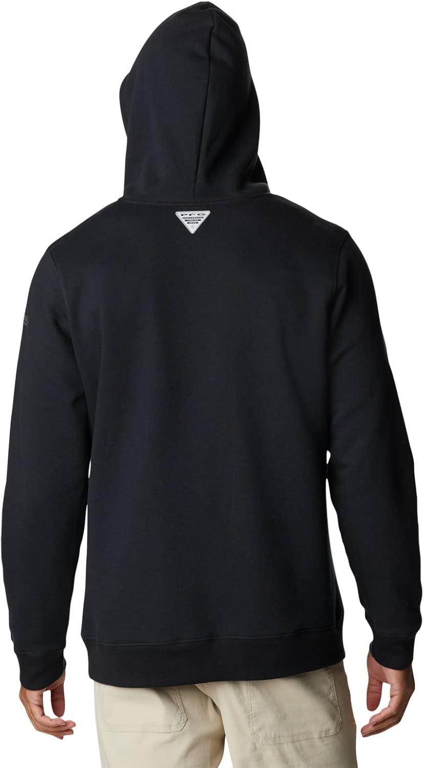 imageColumbia mens Pfg Fish Flag II HoodieBlackCity Grey Canada