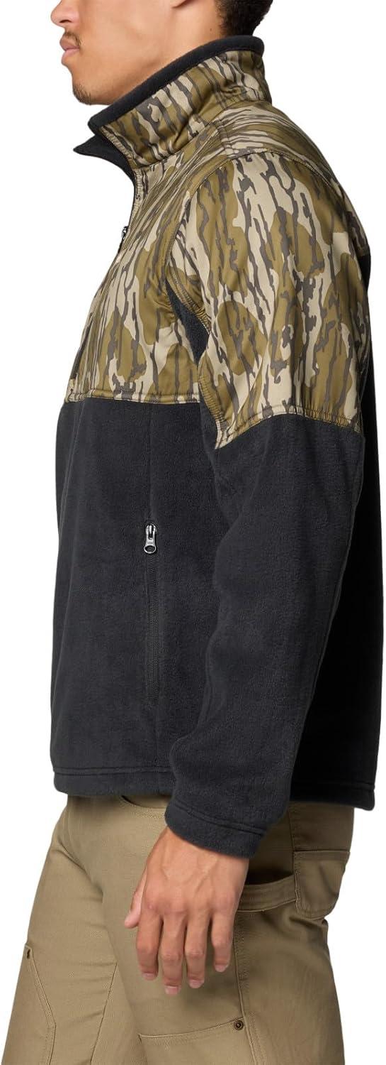 imageColumbia mens Phg Fleece Overlay II 14 ZipBlackMossy Oak Bottomland