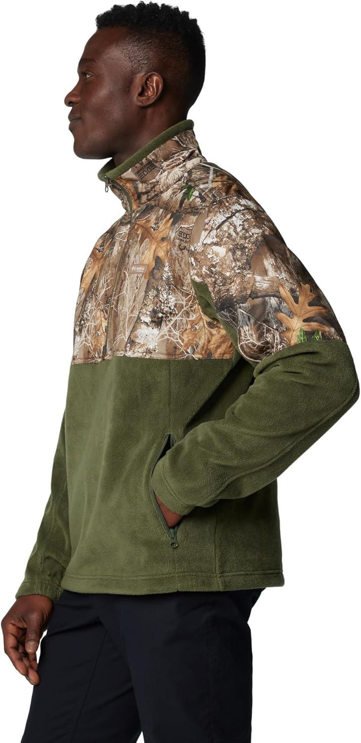 imageColumbia mens Phg Fleece Overlay II 14 ZipSurplus GreenRealtree Edge
