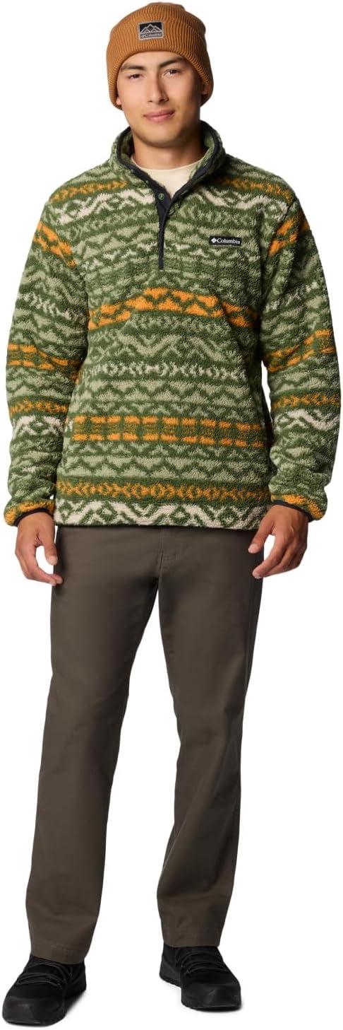 imageColumbia mens Rugged Ridge Half Snap FleeceCanteen Madras Multi