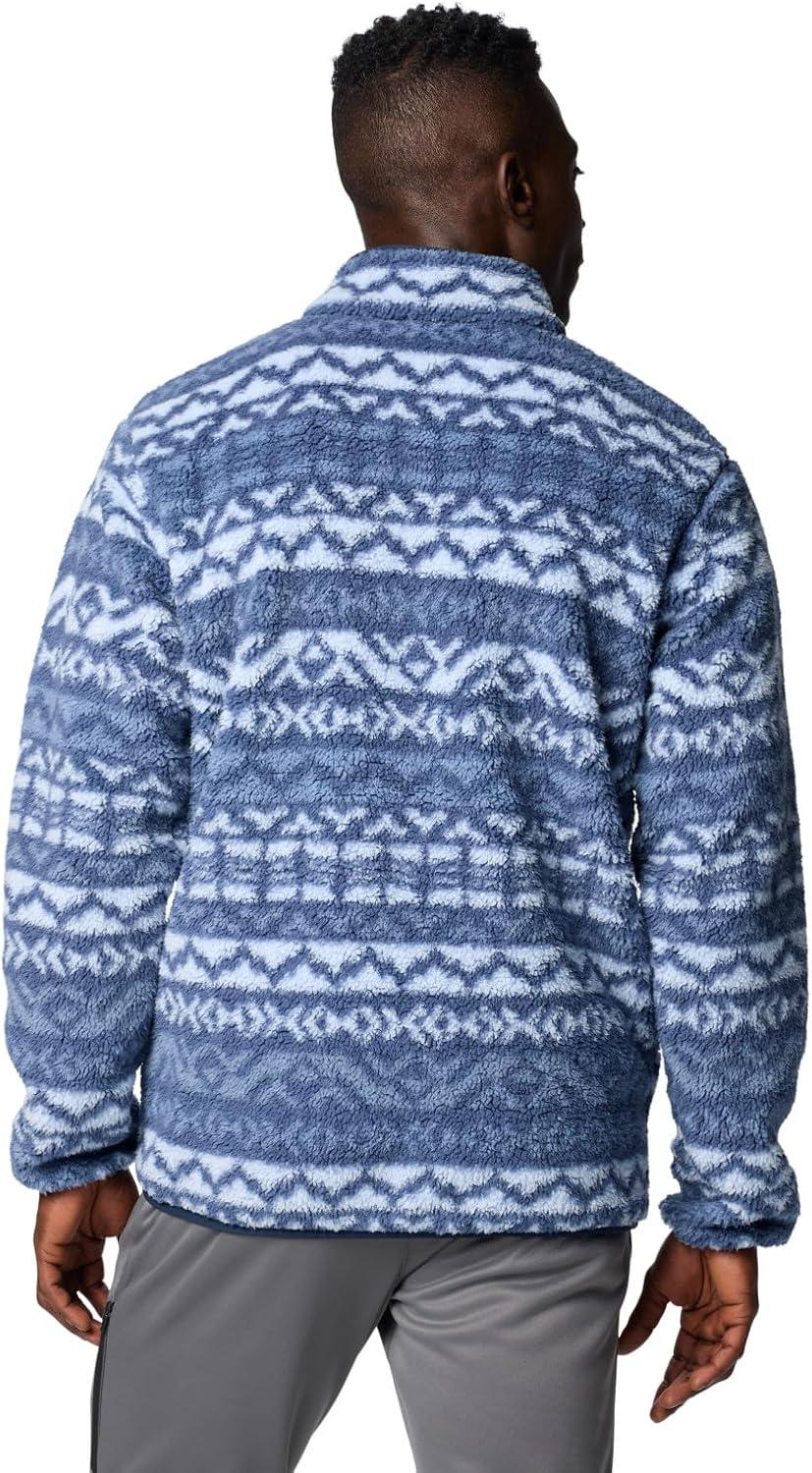 imageColumbia mens Rugged Ridge Half Snap FleeceDark Mountain Madras Multi