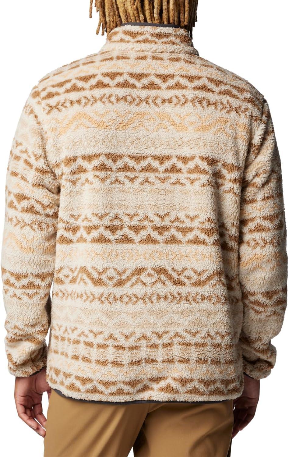 imageColumbia mens Rugged Ridge Half Snap FleeceDark StoneDelta Madras Multi