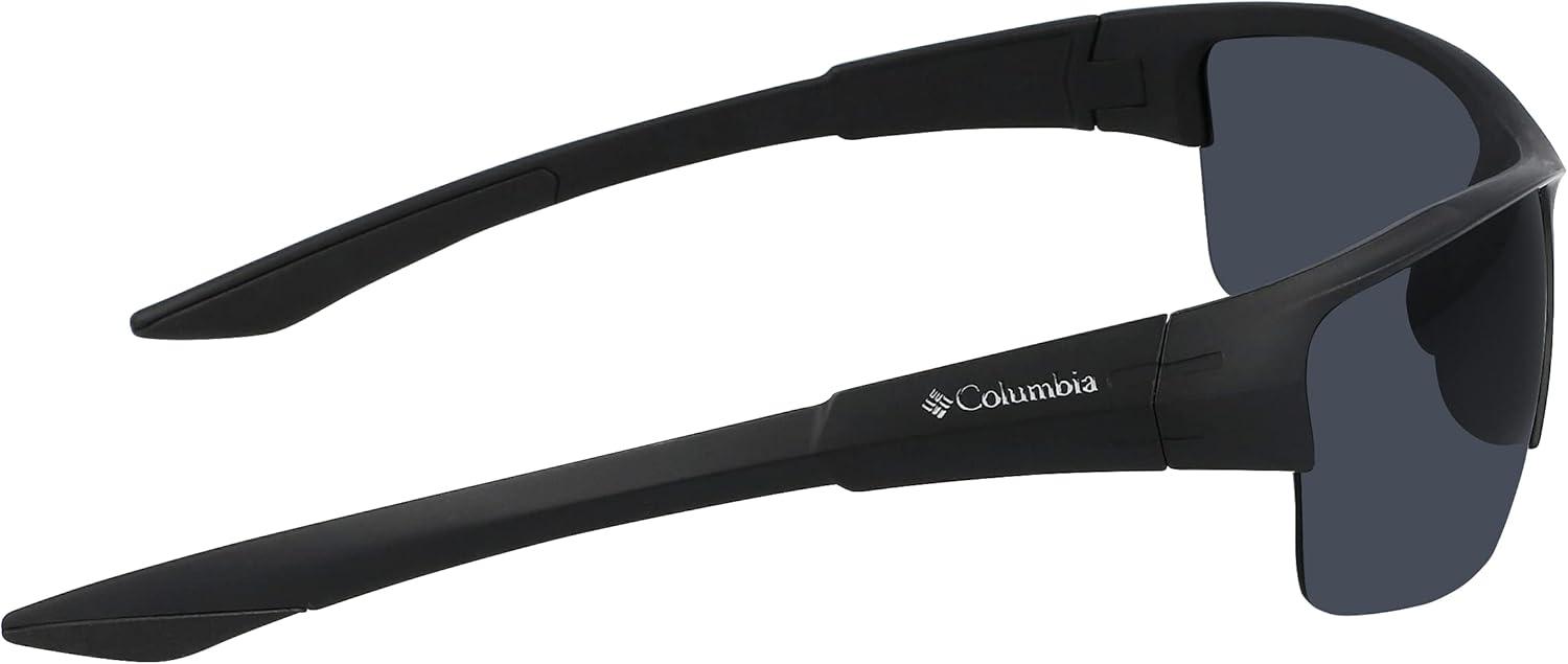 imageColumbia mens Wingard Rectangular SunglassesMatte Black