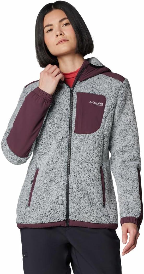 imageColumbia womens Arctic Crest Sherpa Full ZipMoonvistaWhite
