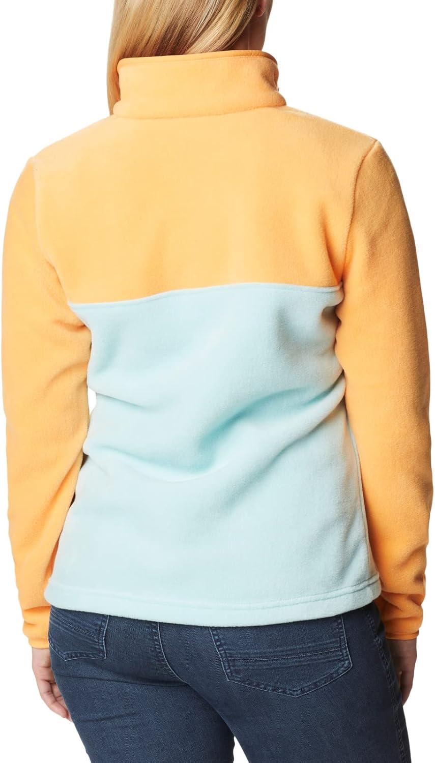 imageColumbia womens Benton Springs 12 Snap PulloverAqua HazeSunset PeachDusty Pink