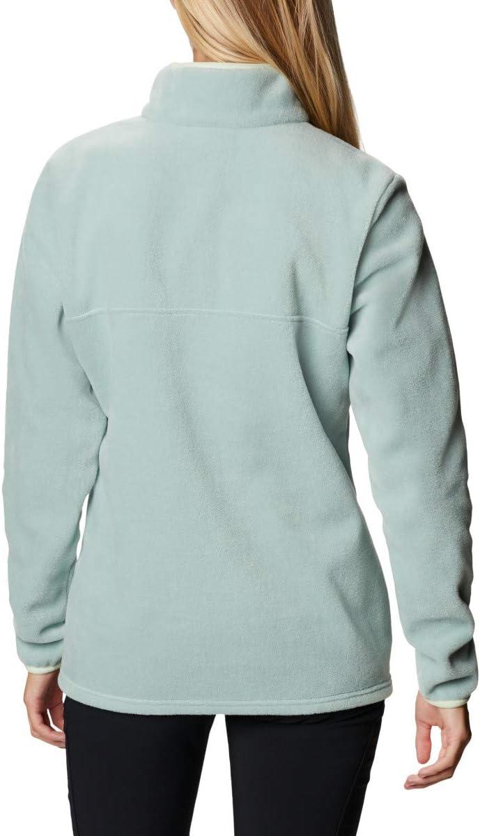 imageColumbia womens Benton Springs 12 Snap PulloverAqua ToneLight Lime
