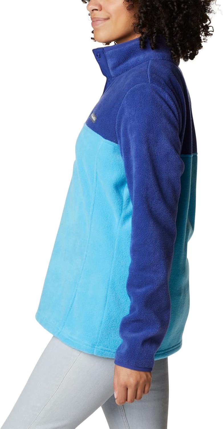 imageColumbia womens Benton Springs 12 Snap PulloverBlue ChillDark Sapphire