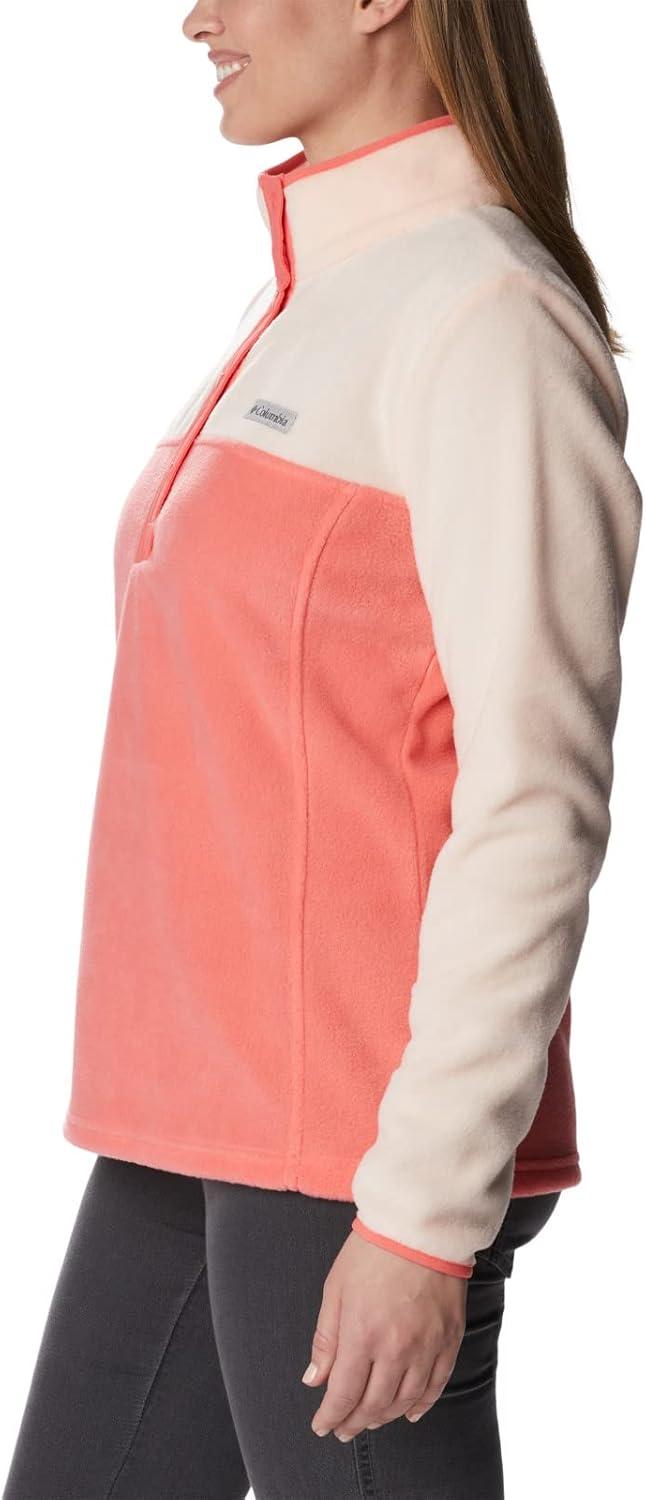 imageColumbia womens Benton Springs 12 Snap PulloverBlush PinkPeach Blossom