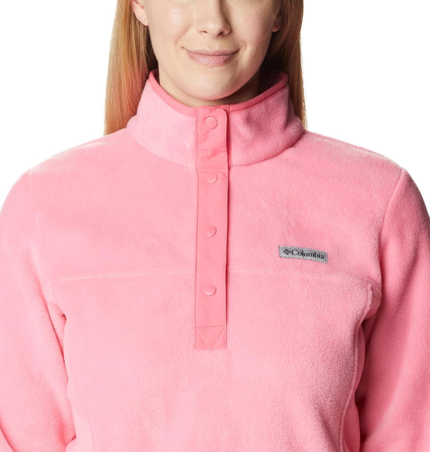 imageColumbia womens Benton Springs 12 Snap PulloverCamellia Rose