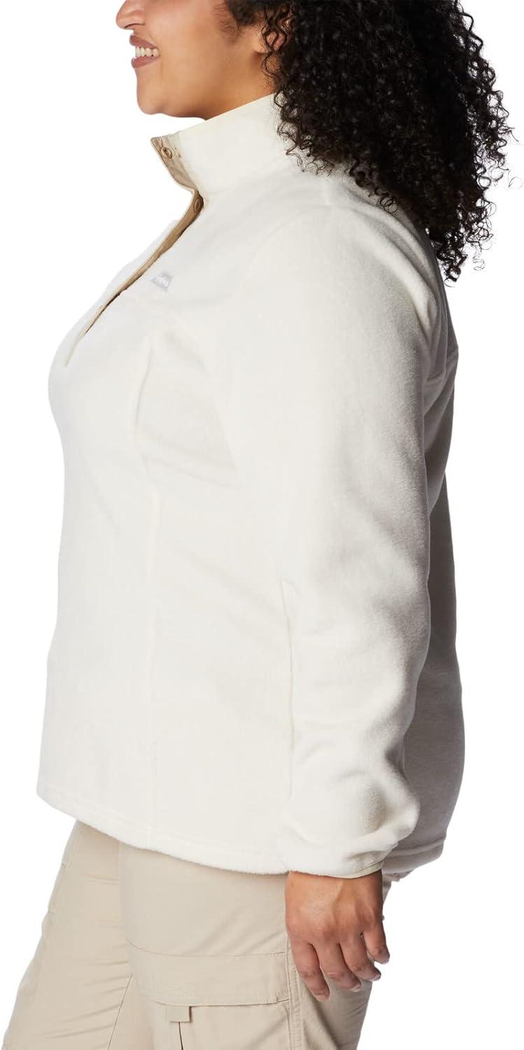 imageColumbia womens Benton Springs 12 Snap PulloverChalkAncient Fossil