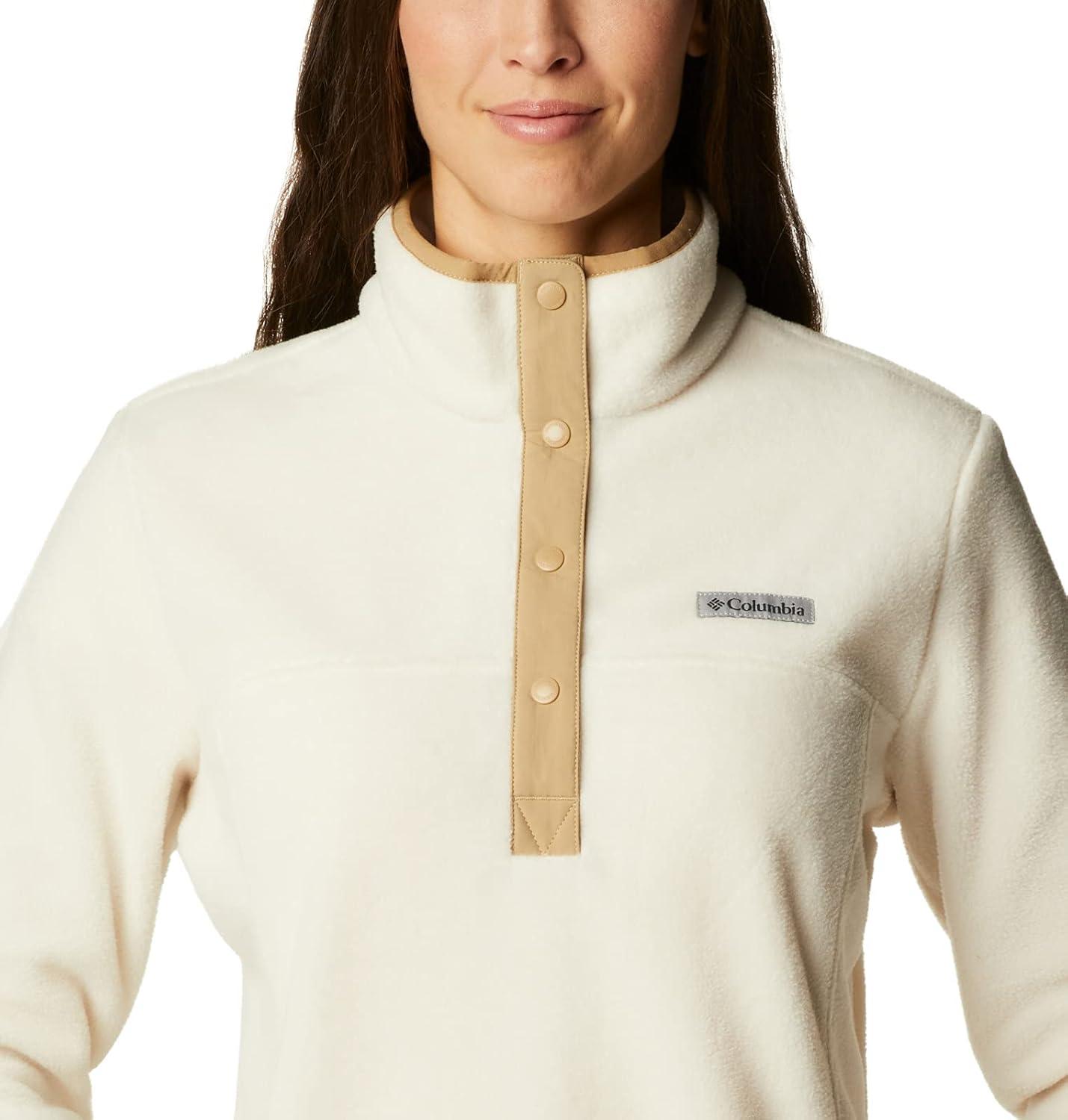 imageColumbia womens Benton Springs 12 Snap PulloverChalkBeach