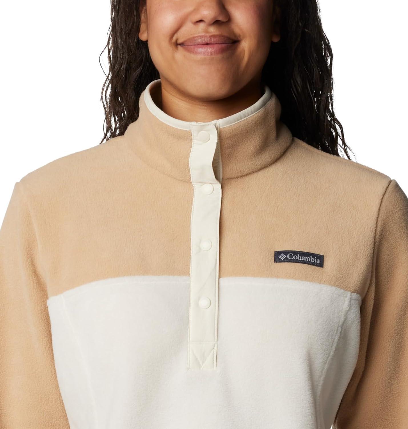 imageColumbia womens Benton Springs 12 Snap PulloverChalkCanoe