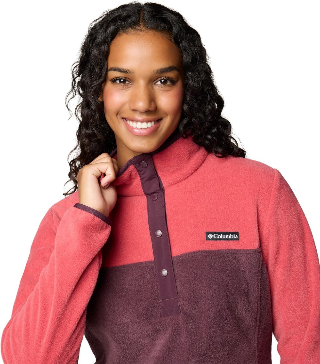 imageColumbia womens Benton Springs 12 Snap PulloverDaredevilMoonvista