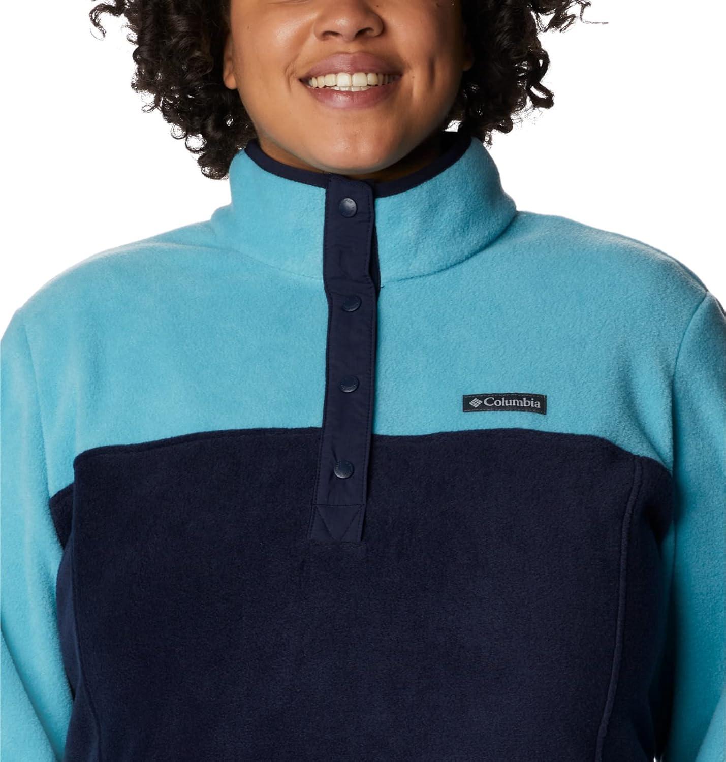 imageColumbia womens Benton Springs 12 Snap PulloverDark NocturnalSea Wave